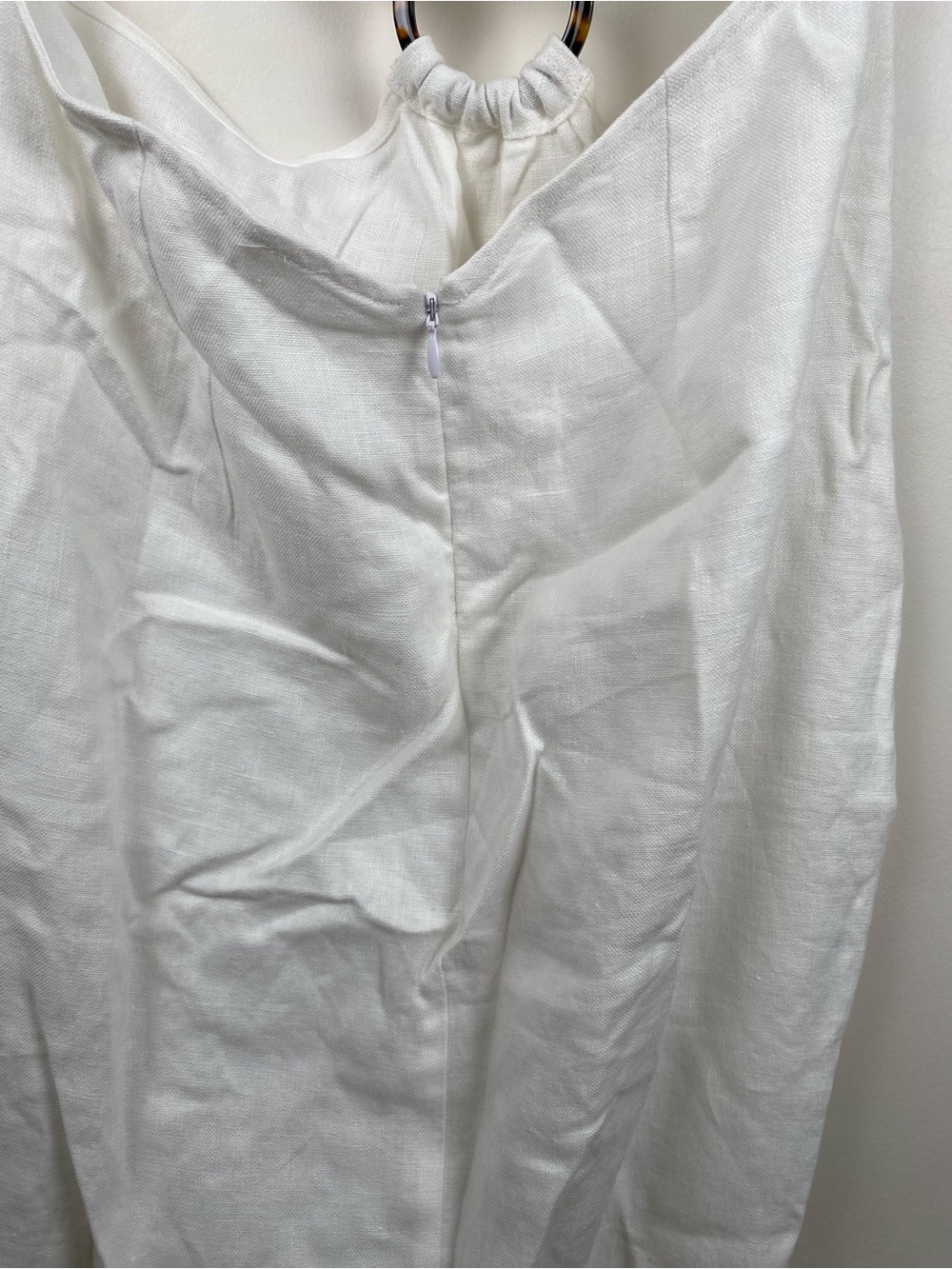 NWT Rumer Avalon Ring Maxi Dress Linen size Large - Picture 6 of 9